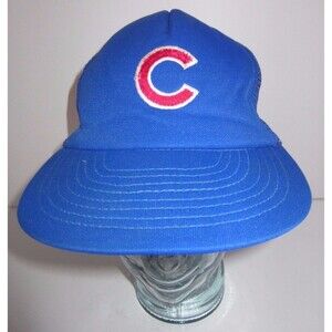 Vintage Chicago Cubs - Baseball Hat Cap - Mesh Truckers Snapback Sportcap - MLB